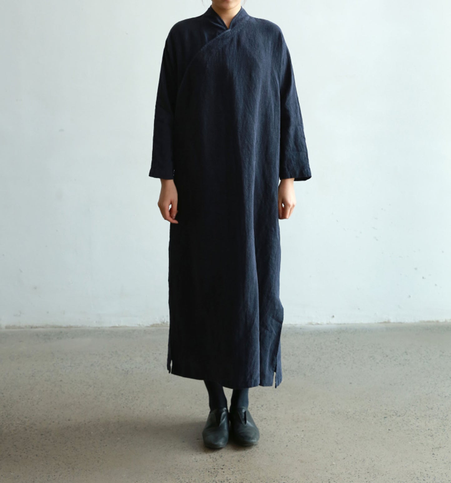 edoa Simplicity Linen Modified Cheongsam