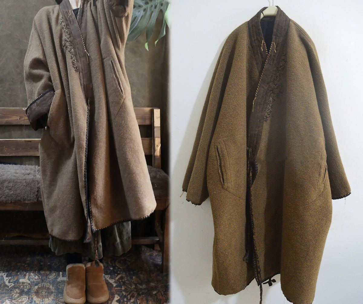 Knit Wool Hanfu Coat co0232 X329