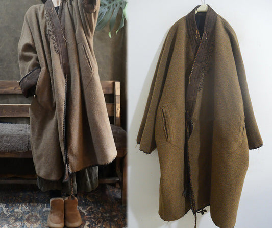 Knit Wool Hanfu Coat co0232 X329