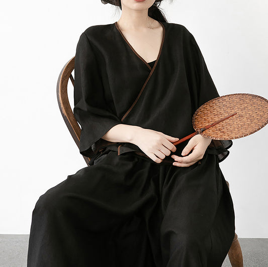 edoa Mud Silk Kimono Jacket