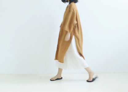 edoa Loose High Count Linen Cheomgsam 