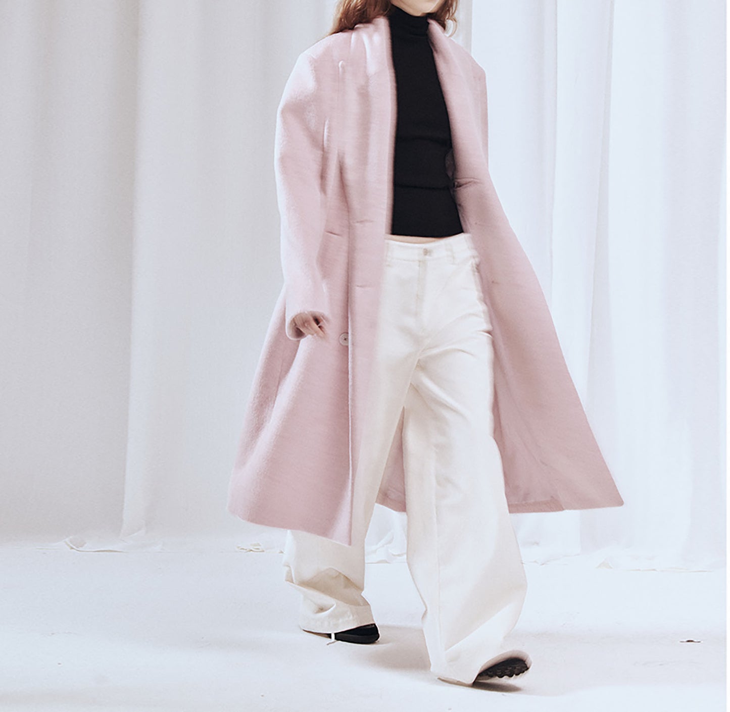 edoa Extra Oversized Long Fluffy Winter Coat