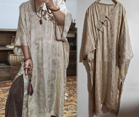 Mulberry Silk Hualuo Jacquard Chinese Blouse bl0148 X328