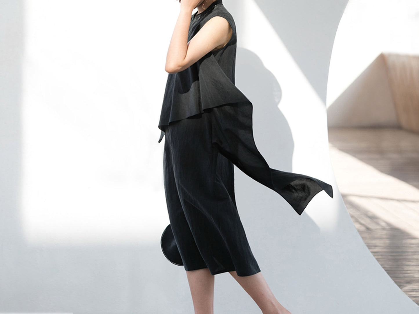 edoa Mud Silk Qipao Dress