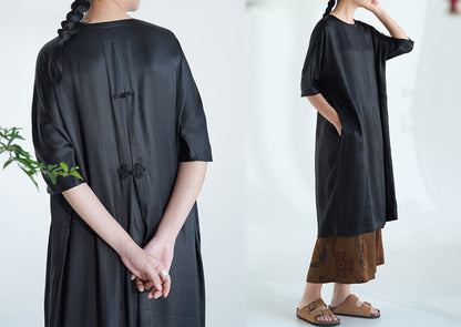 edoa Mud Silk Button Down Shirt 