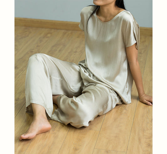 edoa Mulberry Silk Pajama Set