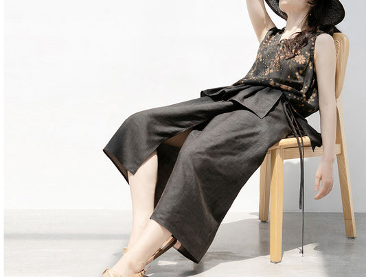 edoa Mud Tussah Silk Skirt