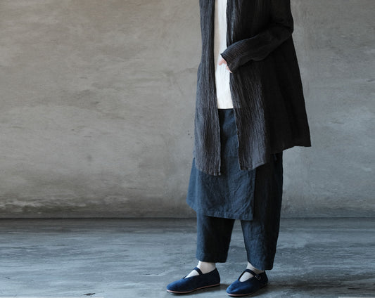 edoa Linen Apron Pants 