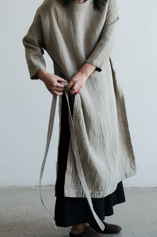 edoa Flax Linen Kaftan