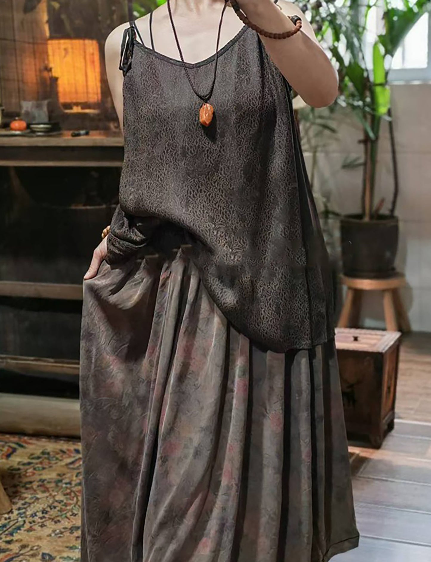 Summer Mud Silk Camisole to0320 X321
