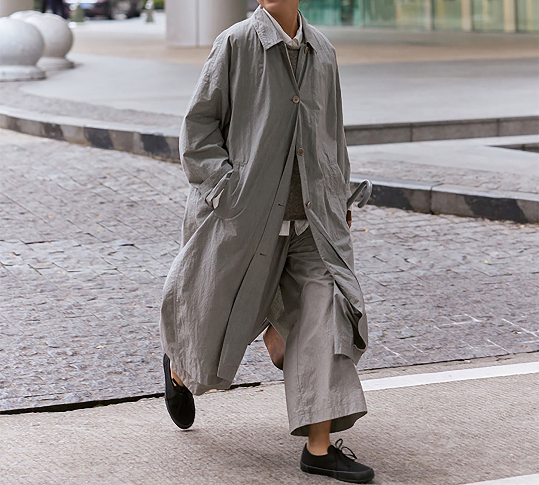 edoa High Density Japanese Sun-dried Cotton Coat