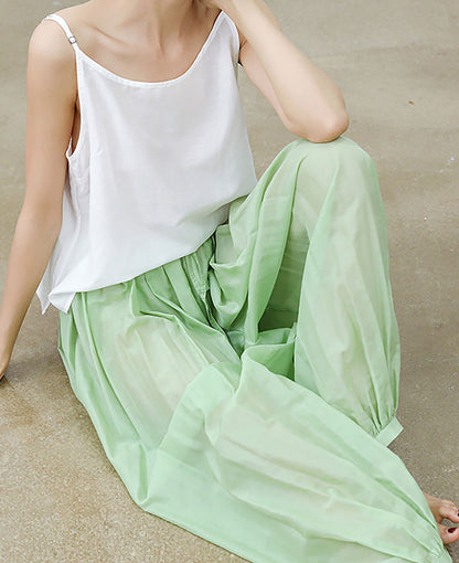 edoa Cotton Silk blend Yoga Lantern Pants