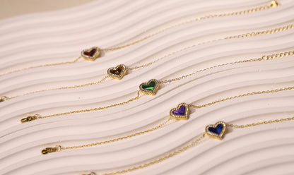edoa Minimalist Heart Bracelet