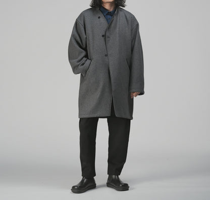 edoa Winter Asymmetric Wool Coat