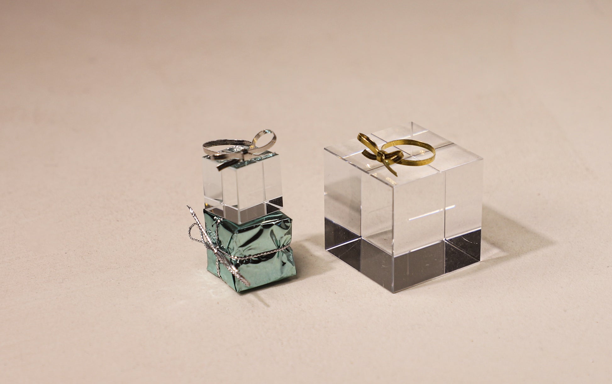 edoa Bowknot Ribbon Herringbone Ring