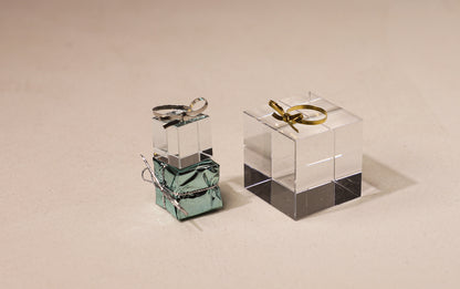 edoa Bowknot Ribbon Herringbone Ring