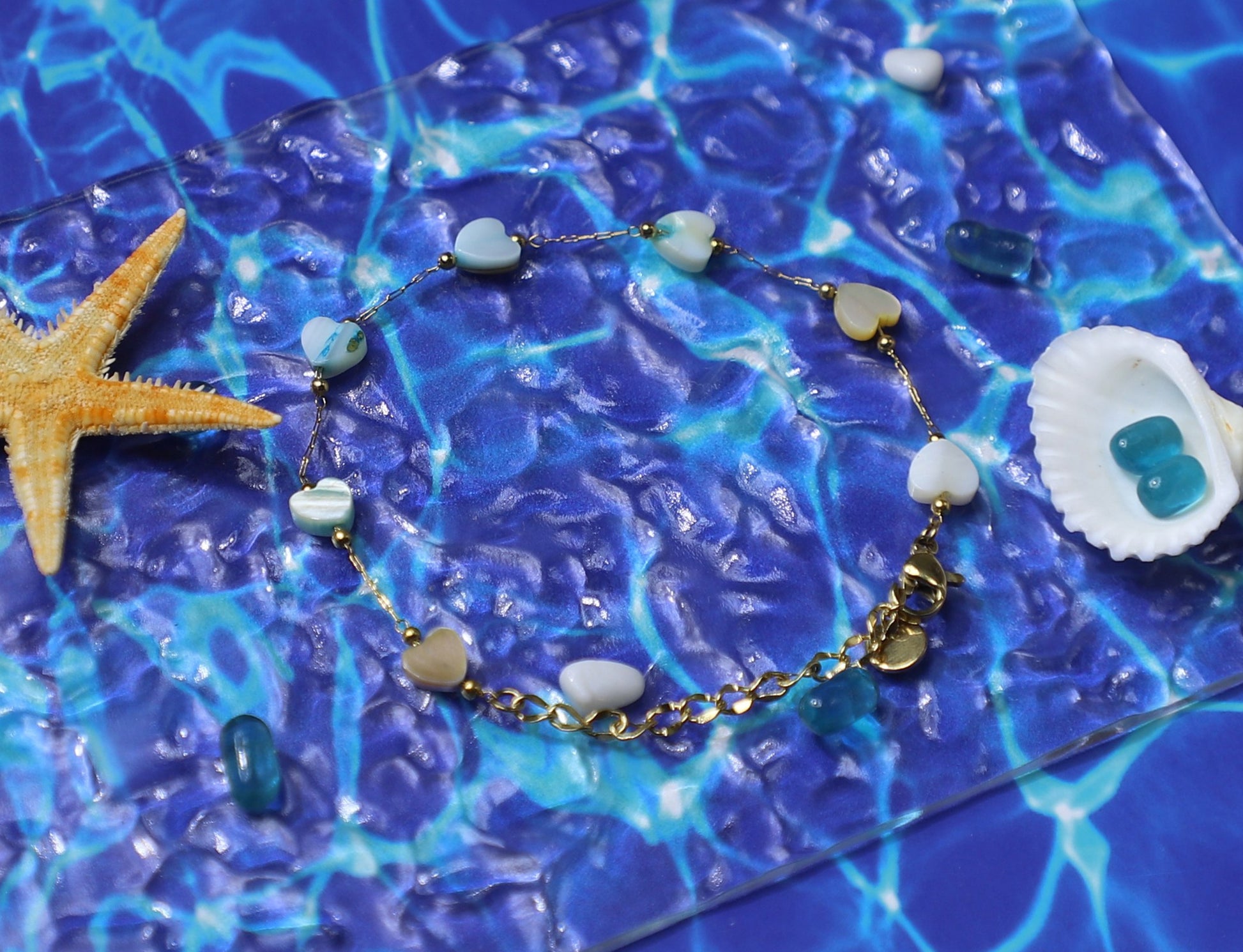 edoa Mermaid's Whisper Heart Bracelet
