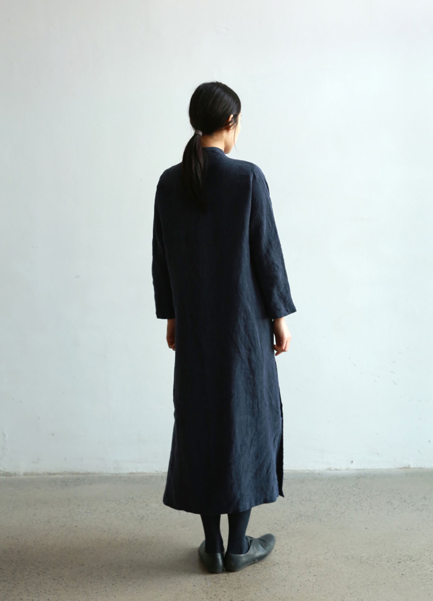 edoa Simplicity Linen Modified Cheongsam