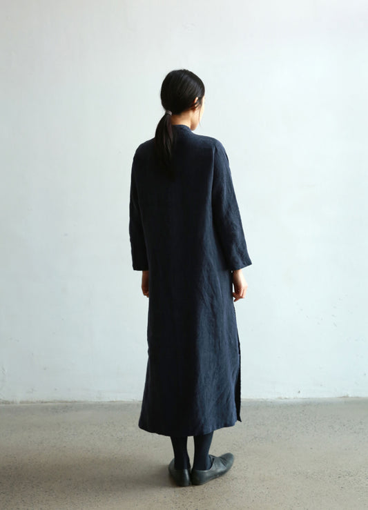 edoa Simplicity Linen Modified Cheongsam