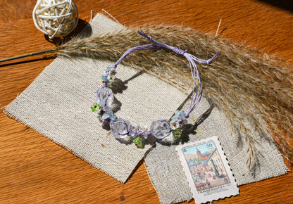 edoa Handmade Endless Summer Amethyst Bracelet