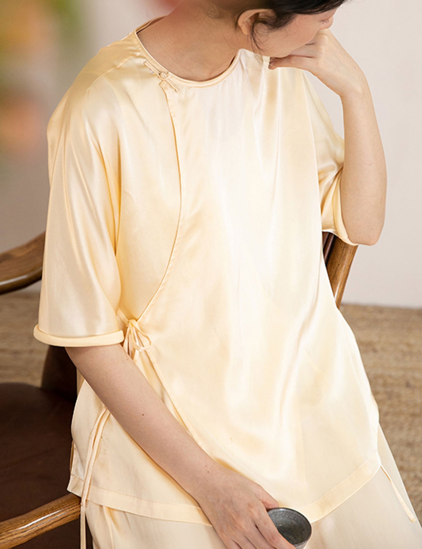 edoa Mulberry Silk Pajama Set