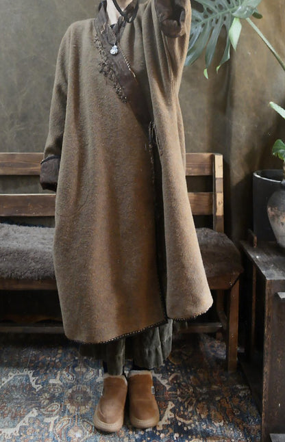 Knit Wool Hanfu Coat co0232 X329