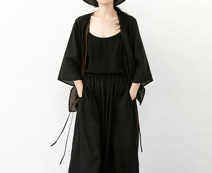 edoa Mud Silk Kimono Jacket