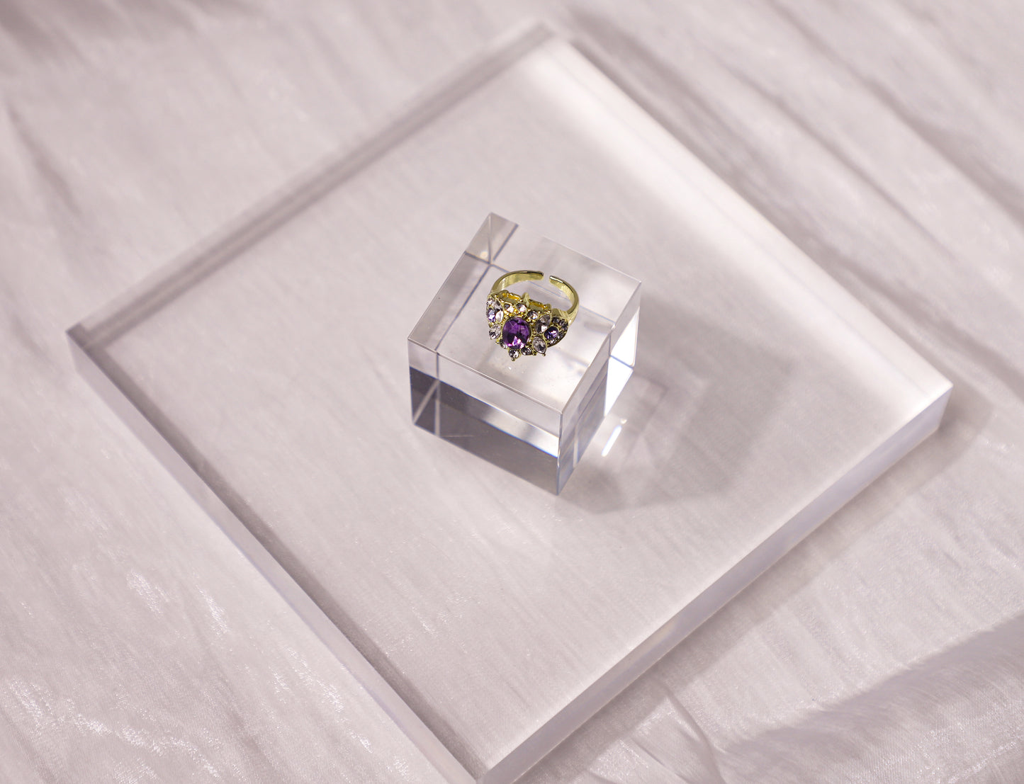 edoa Vintage French Chic Amethyst Ring