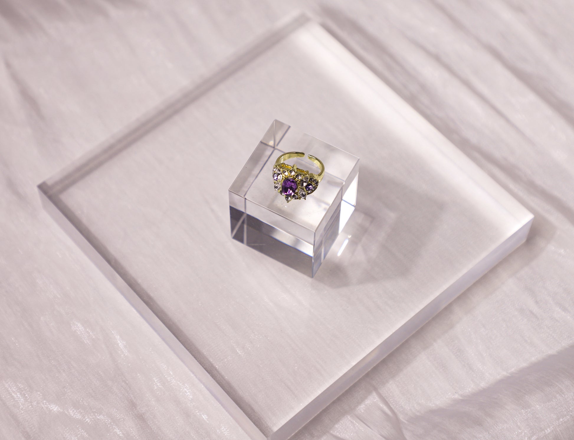 edoa Vintage French Chic Amethyst Ring