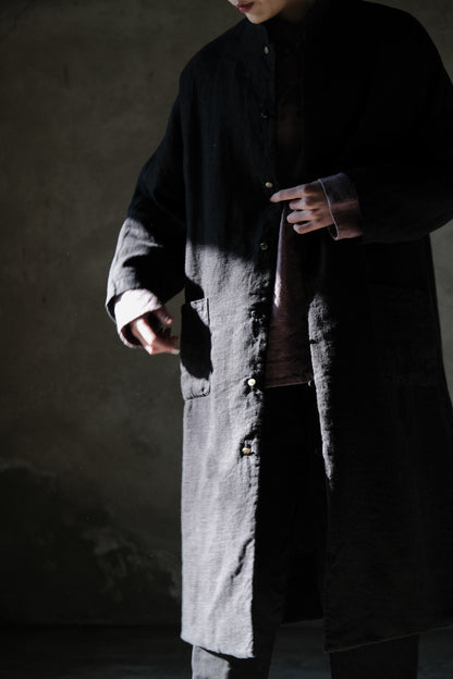 edoa Chinese Chesongsam Linen Padding Coat