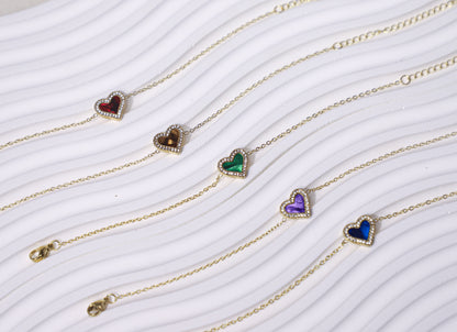edoa Minimalist Heart Bracelet