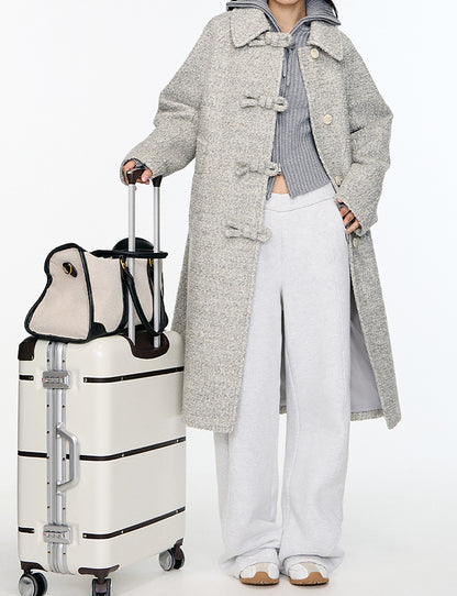 edoa Wool Bouclé Travel Coat