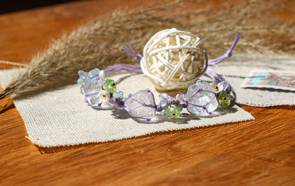 edoa Handmade Endless Summer Amethyst Bracelet