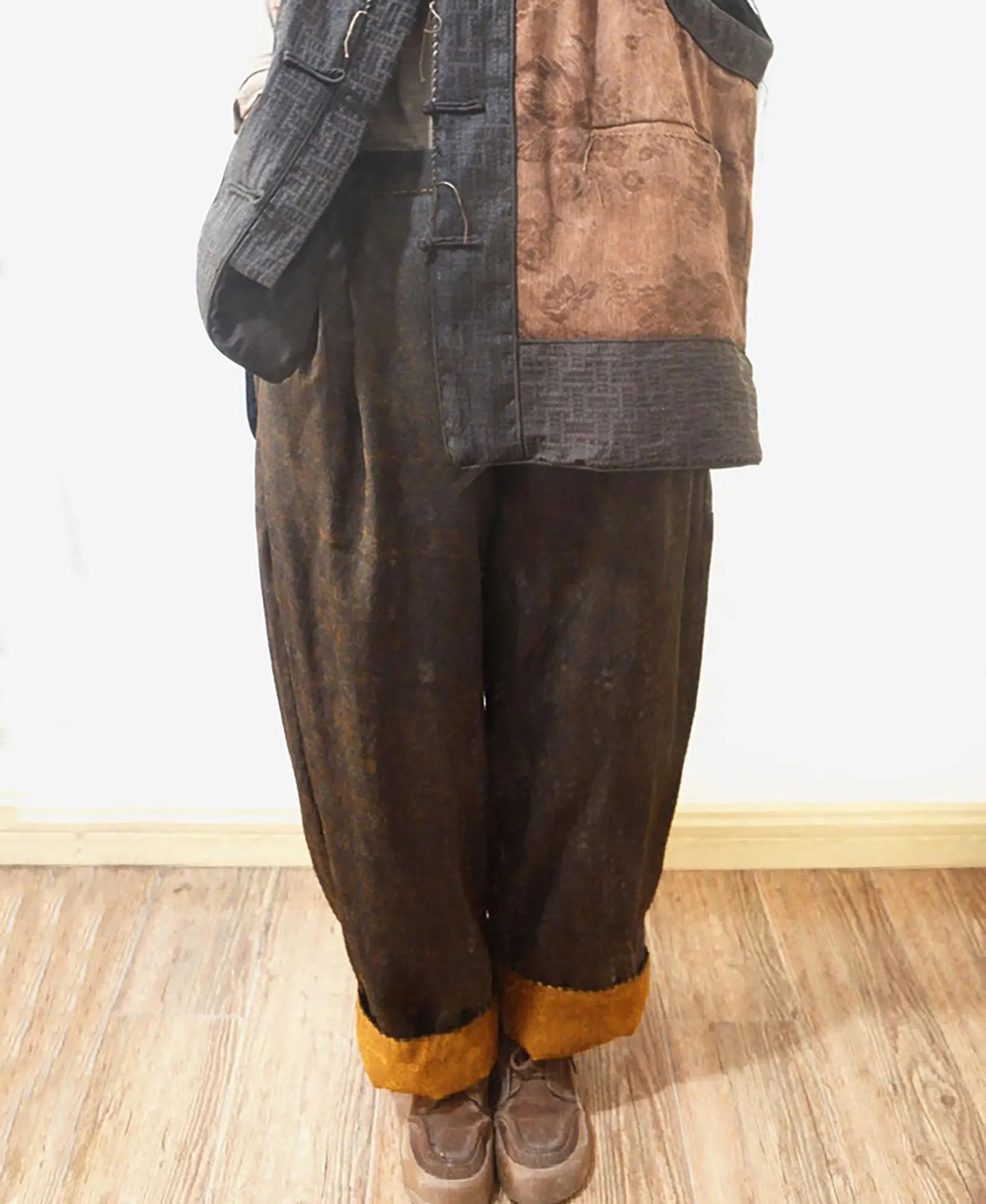 Mud Silk Padded Pants pa0121 X310