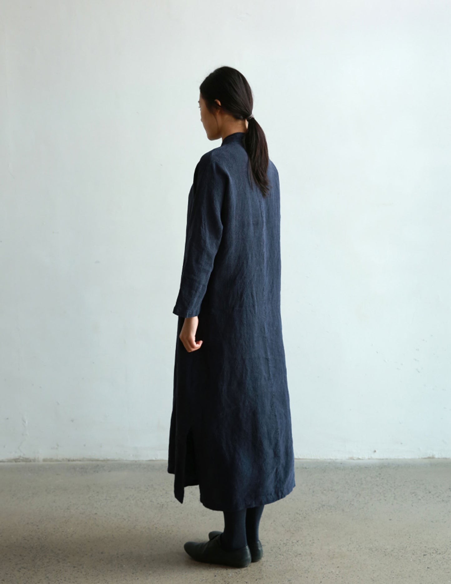 edoa Simplicity Linen Modified Cheongsam