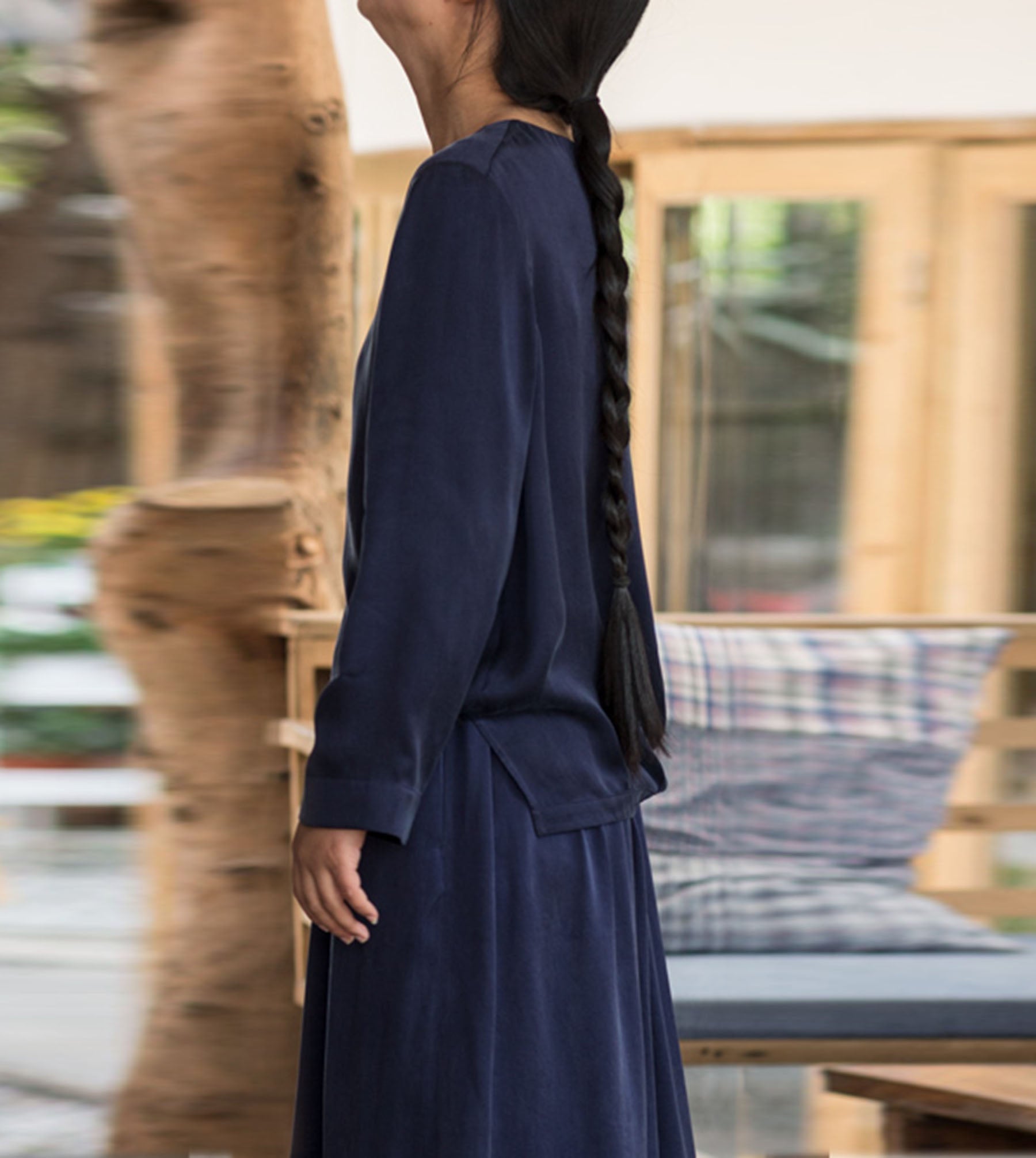 edoa Pure Silk Blouse