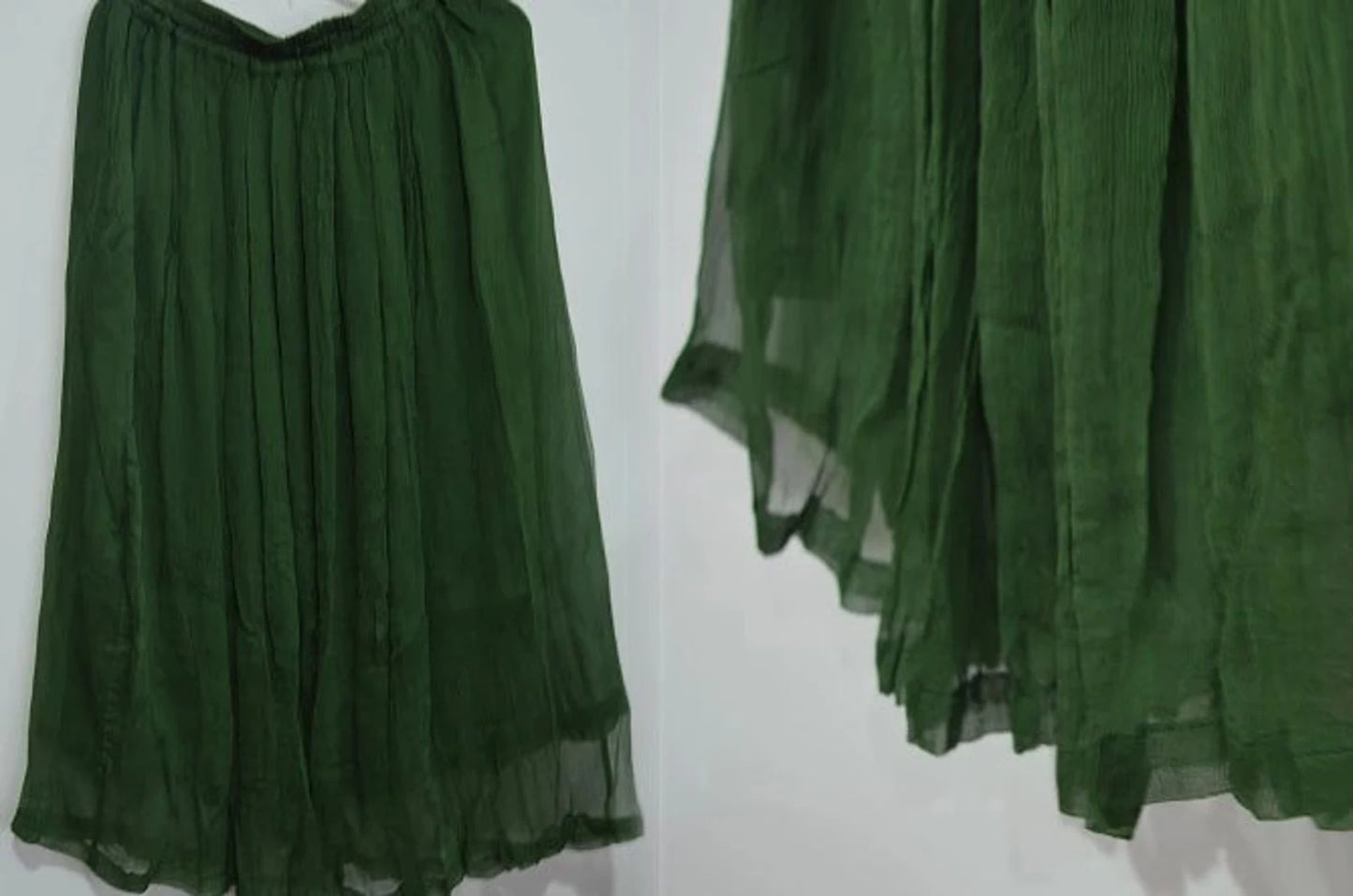 Fully Lined Silk Skirt sk0066 194