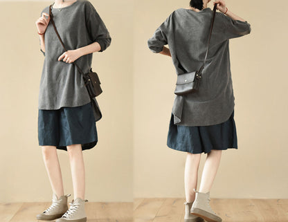 edoa Linen Skirt Shorts