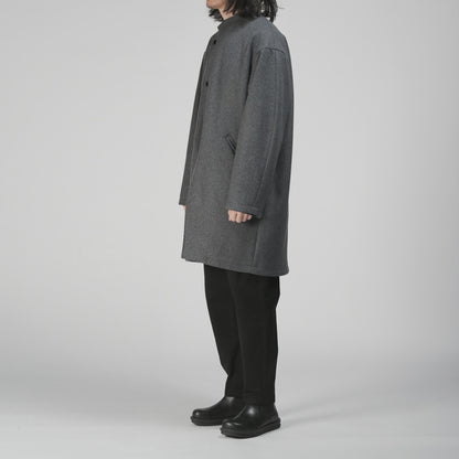 edoa Winter Asymmetric Wool Coat