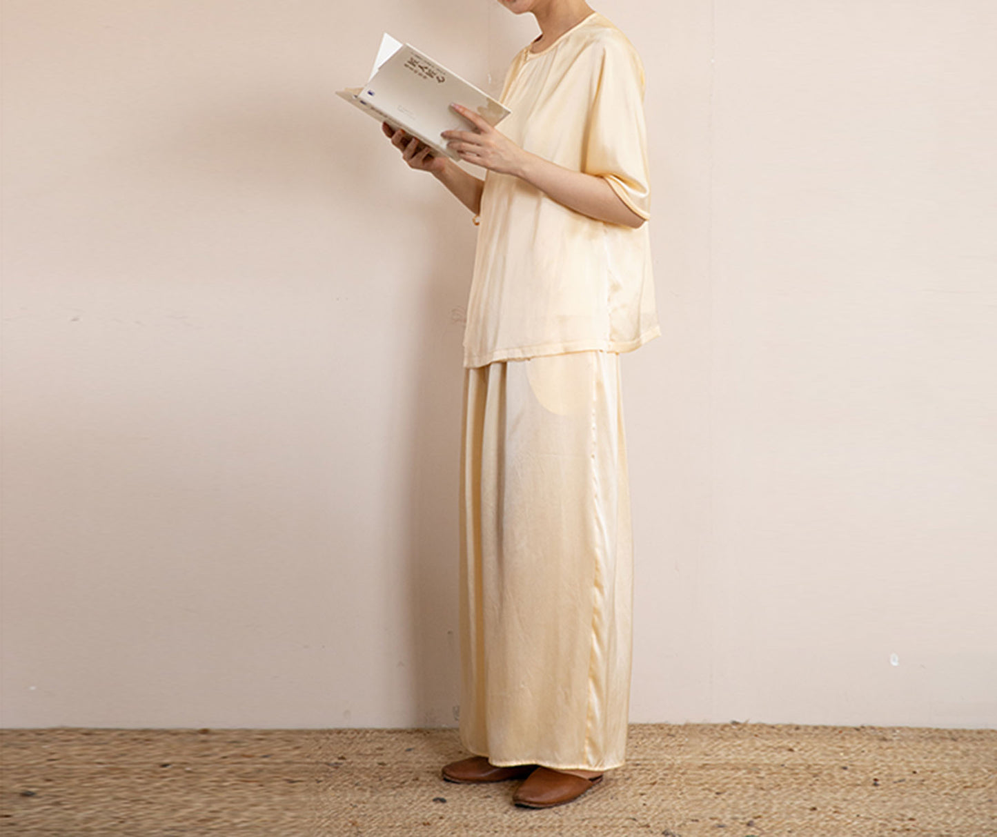 edoa Mulberry Silk Pajama Set