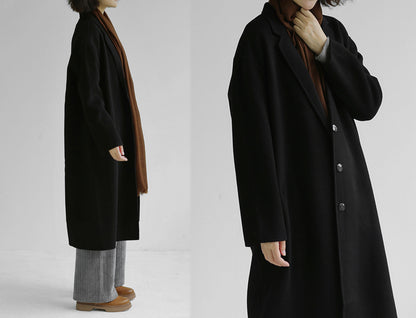 edoa Double Faced Wool Coat