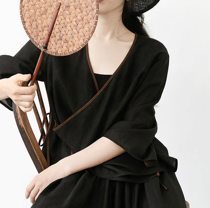 edoa Mud Silk Kimono Jacket
