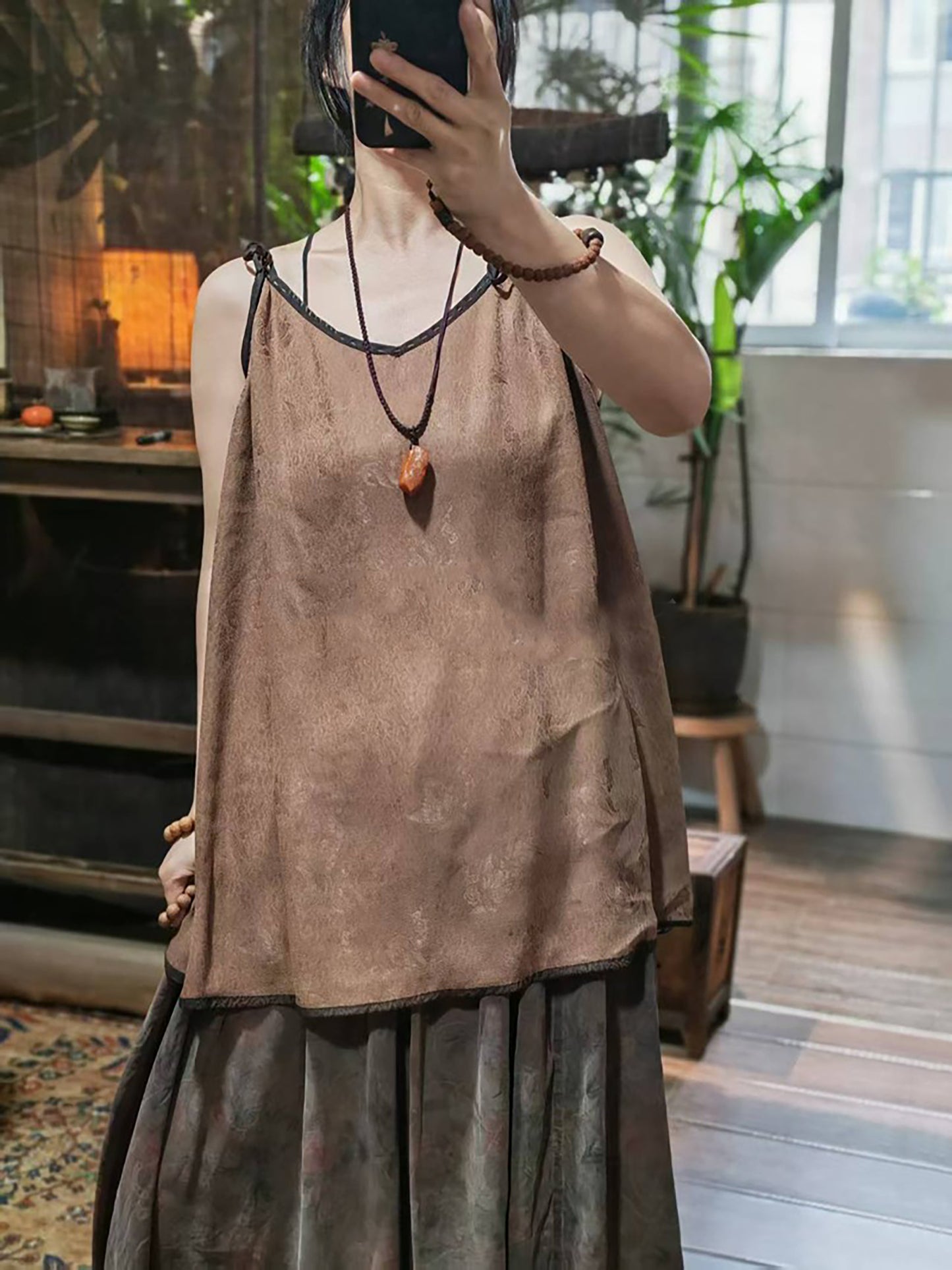 Summer Mud Silk Camisole to0320 X321