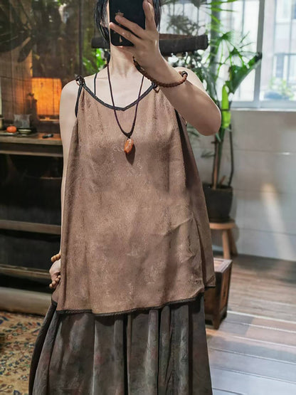 Summer Mud Silk Camisole to0320 X321
