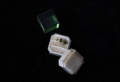 edoa edoa Vintage French Chic Peridot Ring