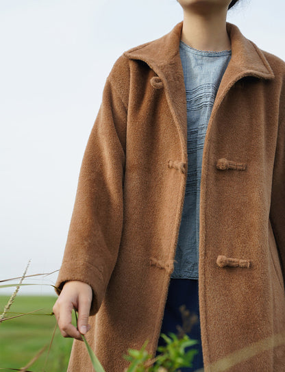 edoa Premium Winter Alpaca Coat