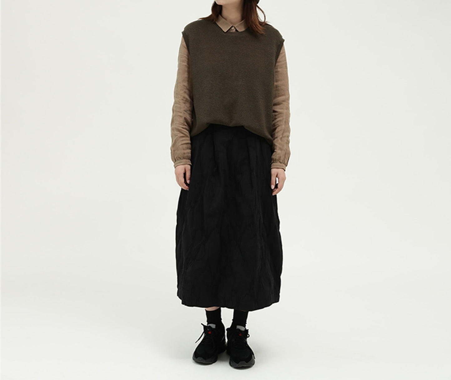 edoa Linen One-button Top 