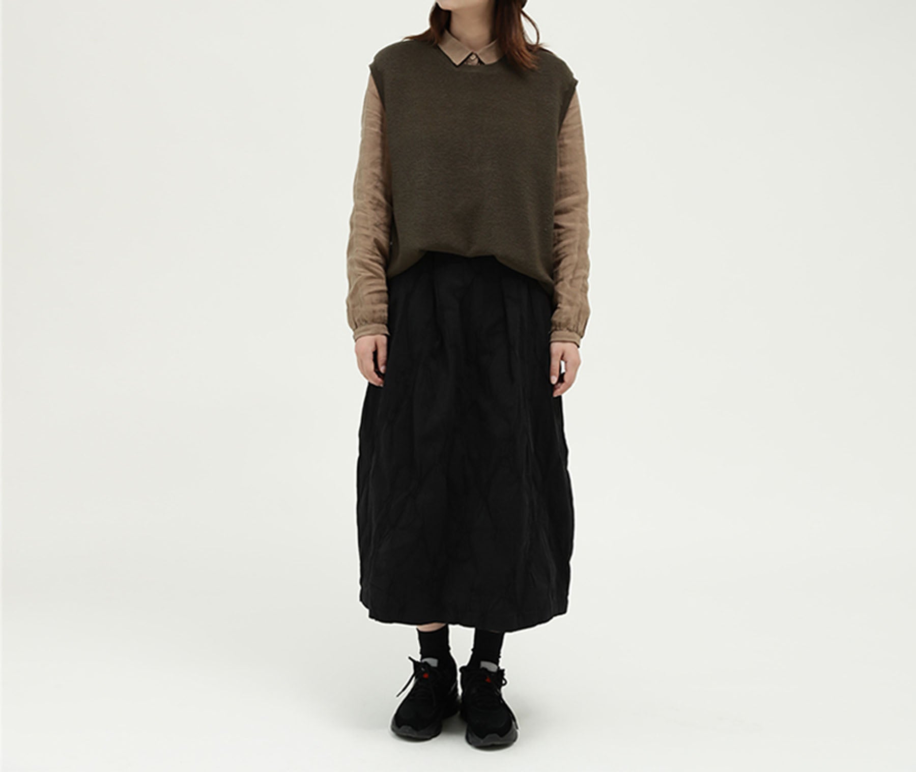 edoa Linen One-button Top 