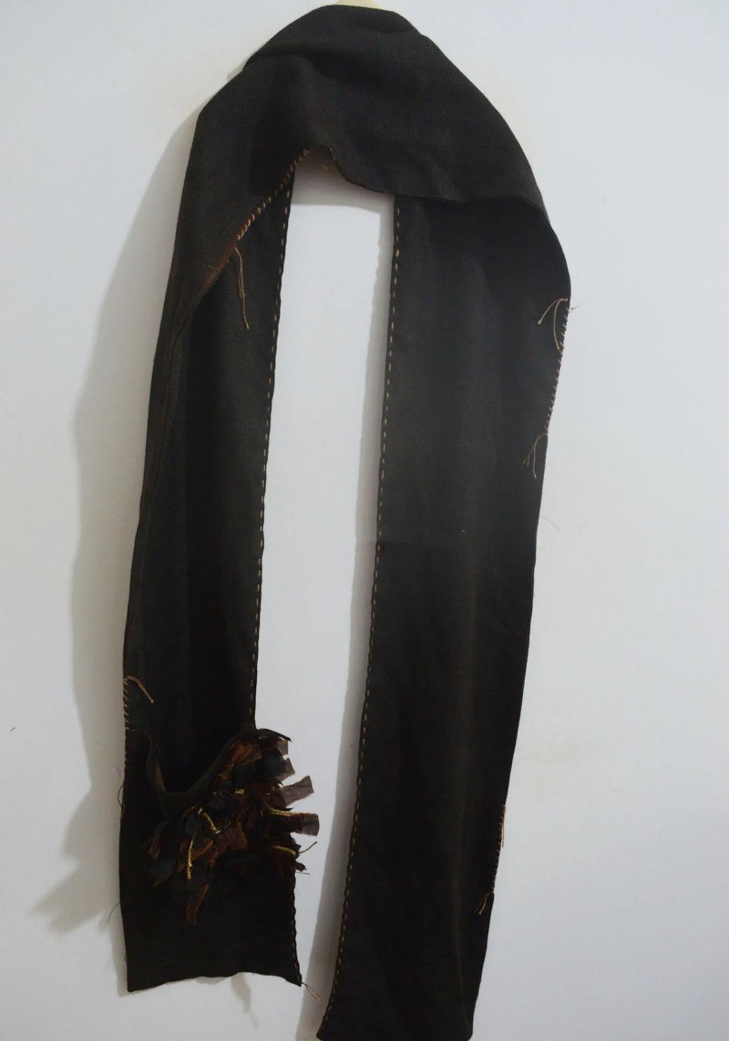 edoa Mud Tussah Silk Scarf 