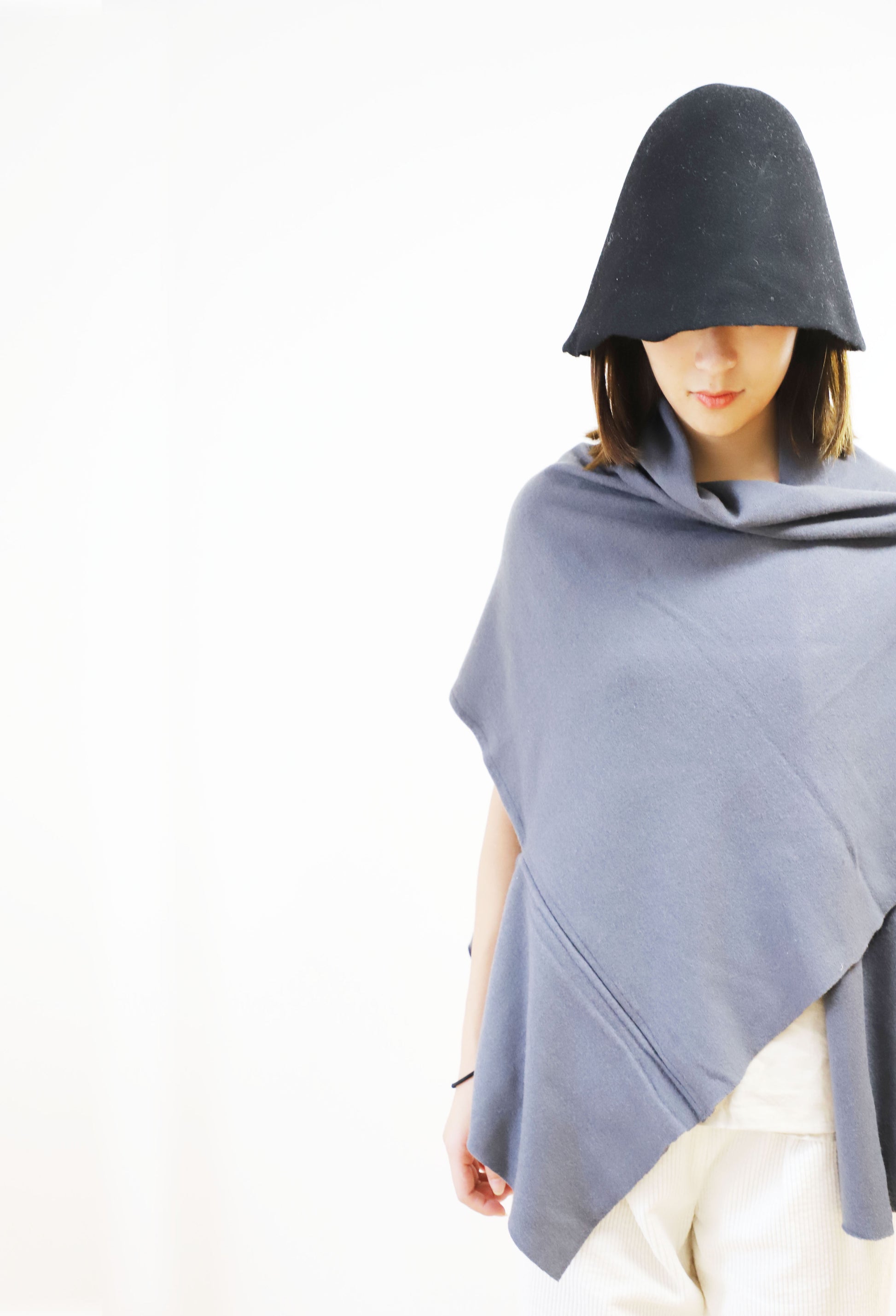 edoa Knit Wool Scarf Vest